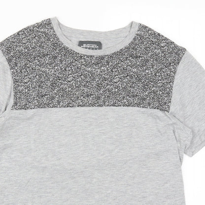 Mens UK Size S Burton Grey  T-Shirt