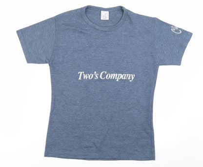 Fan Shirt Womens Blue   Basic T-Shirt Size L