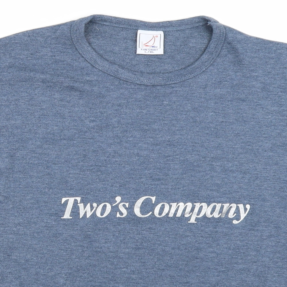 Fan Shirt Womens Blue   Basic T-Shirt Size L