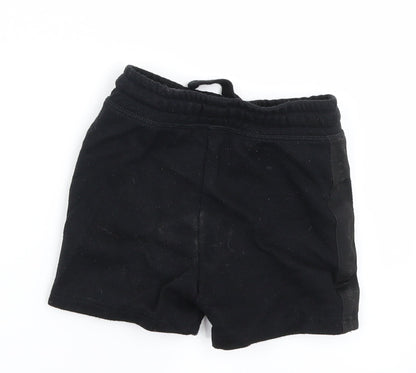 River Island Boys Black   Jogger Trousers Size 18-24 Months