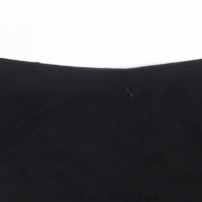 George Womens Black   Compression Shorts Size 12