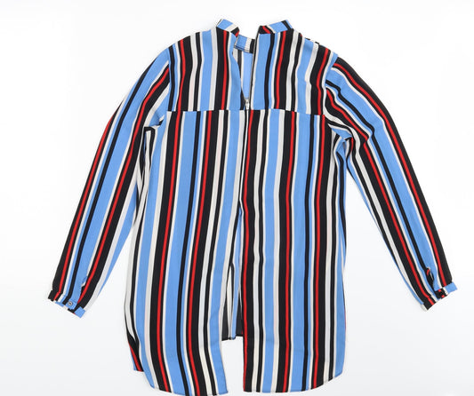 Womens UK Size 6 Atmosphere Multicoloured Basic Blouse