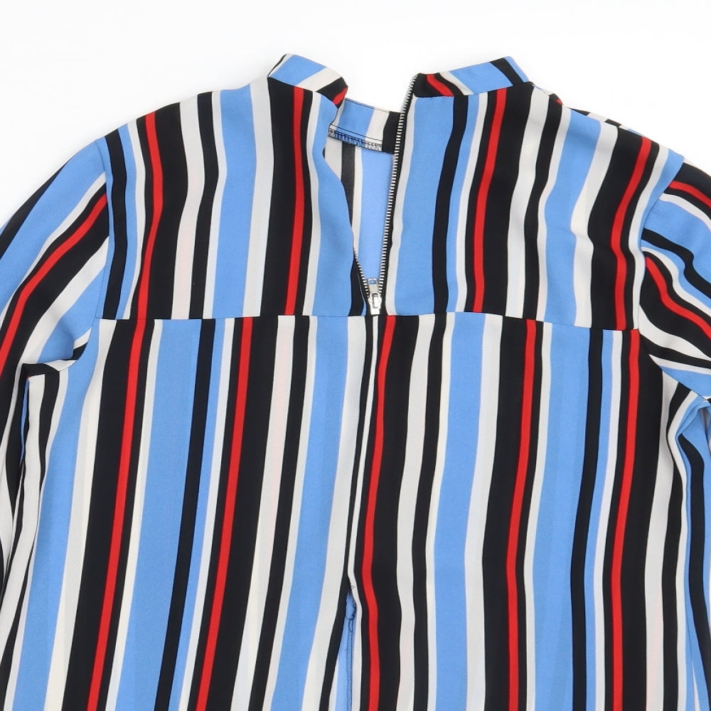 Womens UK Size 6 Atmosphere Multicoloured Basic Blouse