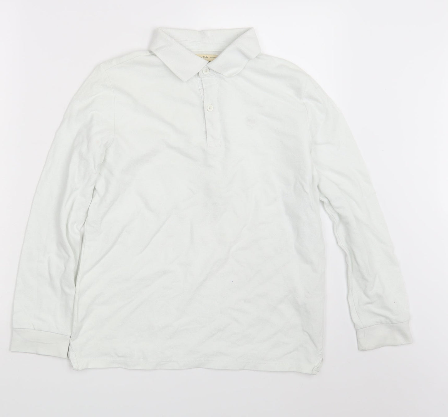 Zara Boys White   Pullover Polo Size 11-12 Years