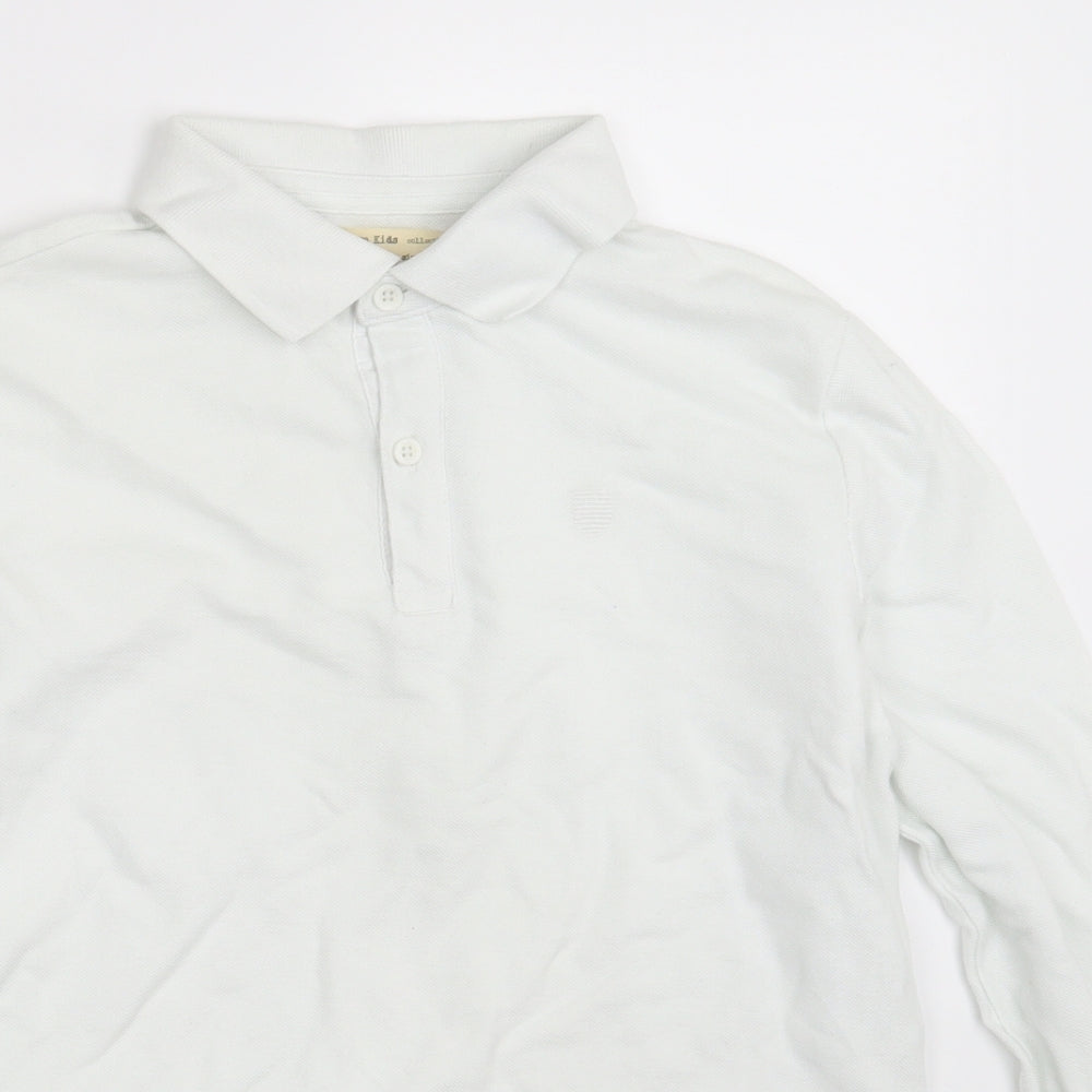 Zara Boys White   Pullover Polo Size 11-12 Years