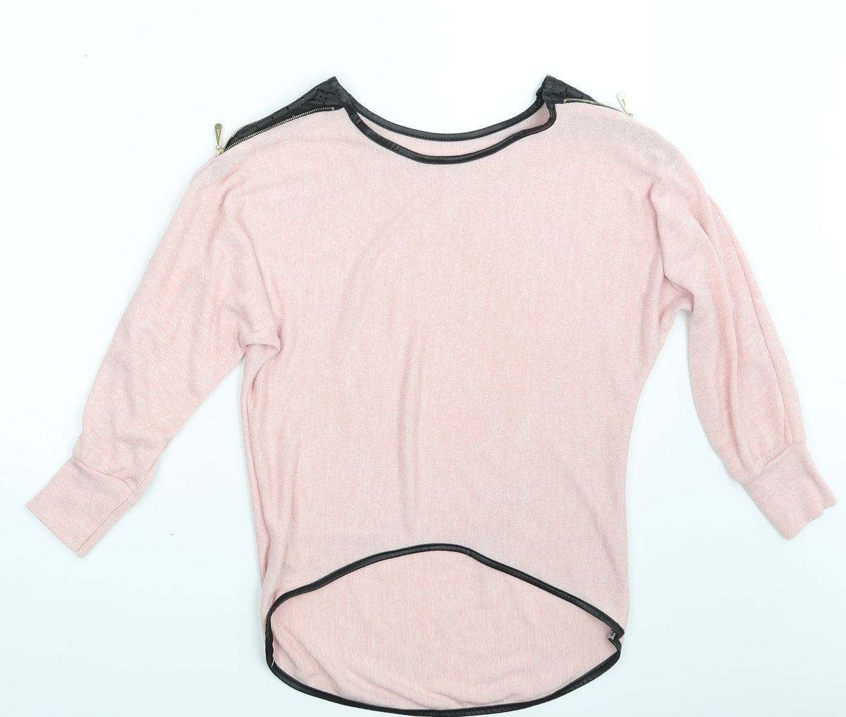 Womens Pink   Pullover Sweatshirt One Size
