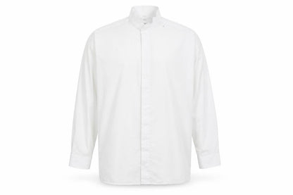 Mens UK Size One Size Disley White  Button-Up Long Sleeve Casual Shirt