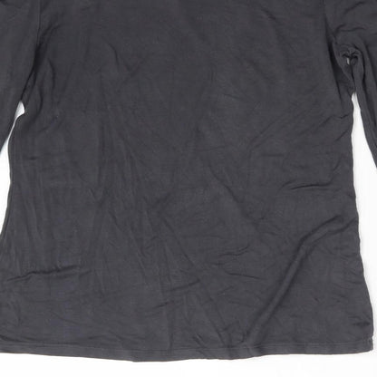Womens UK Size S Oasis Grey Basic T-Shirt