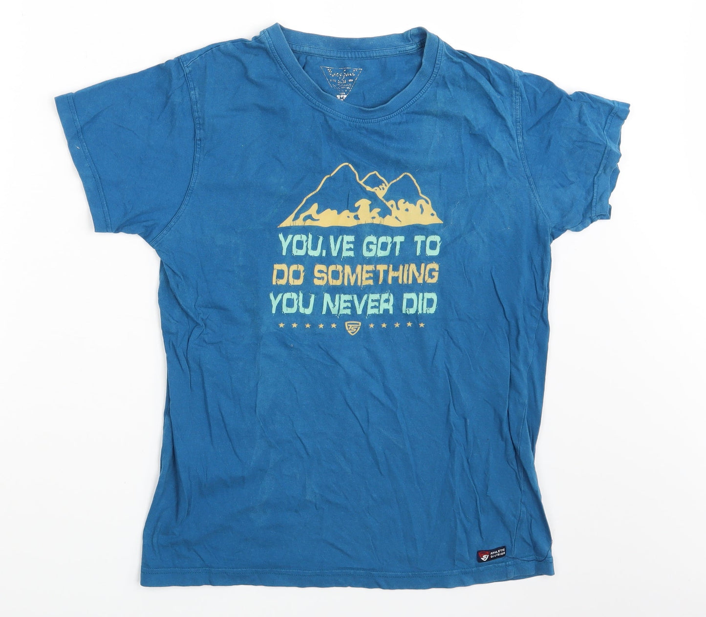 Tide & Sail Mens Blue    T-Shirt Size M