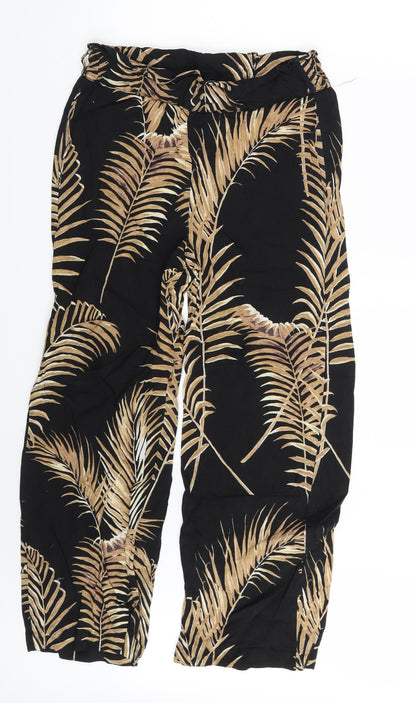 Womens UK Size S Preworn Regular Fit  Multicoloured Trousers