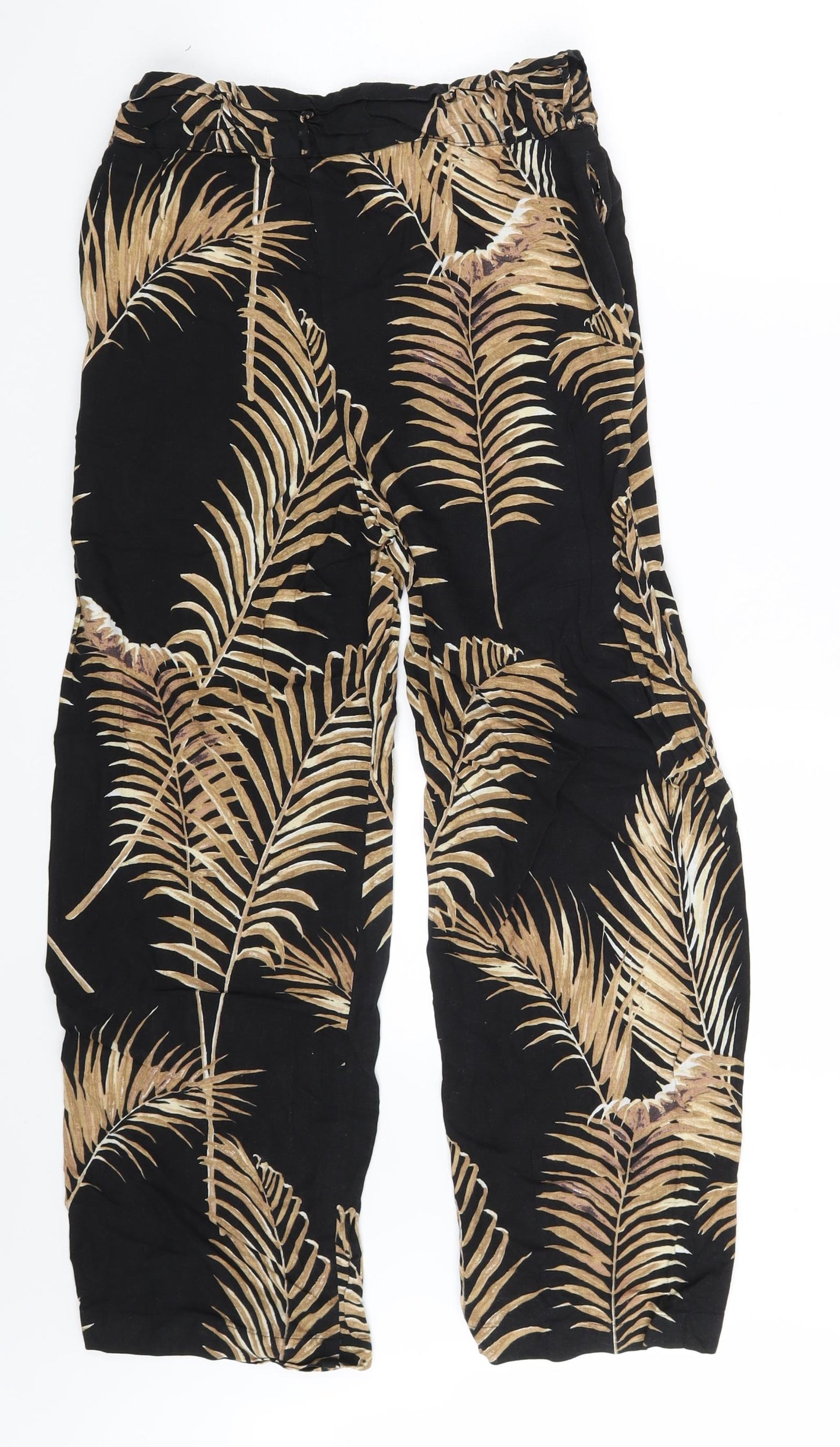 Womens UK Size S Preworn Regular Fit  Multicoloured Trousers