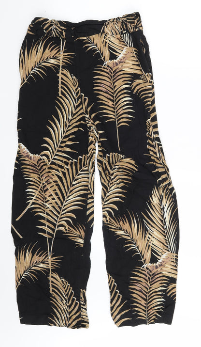 Womens UK Size S Preworn Regular Fit  Multicoloured Trousers