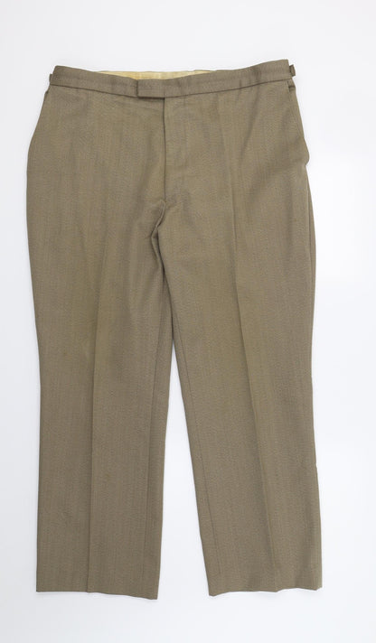 Stanford Mens Brown   Trousers   L28 in