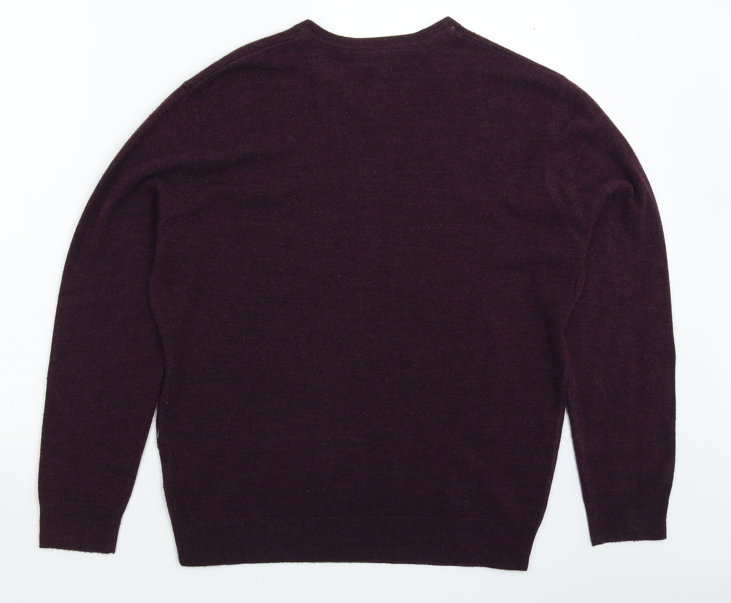 Debenhams Mens Brown  Knit Pullover Jumper Size M