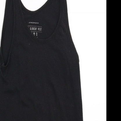 Womens UK Size 6 Atmosphere Black Basic Tank