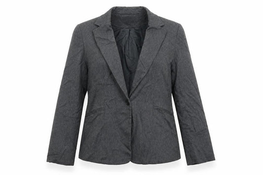 Womens UK Size 16 Papaya Regular Grey Suit Jacket