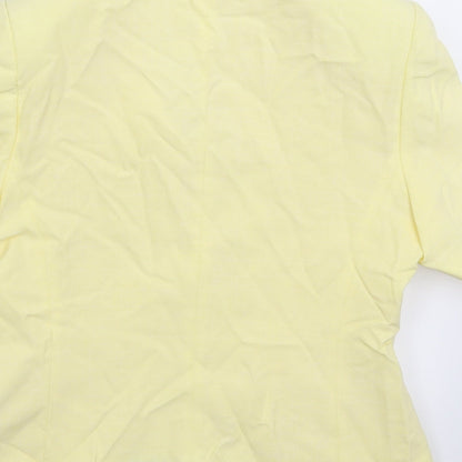 C&A Womens Yellow   Jacket Blazer Size 12