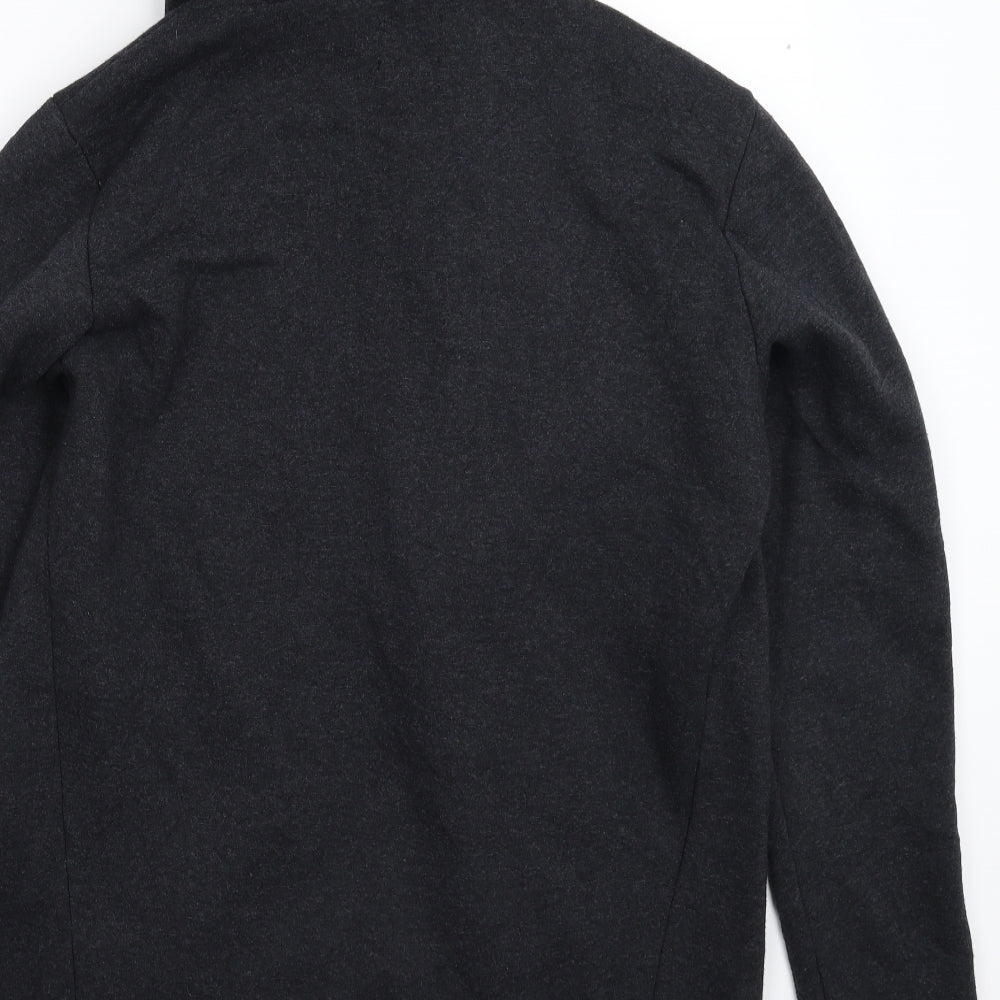 Barcelona Designs Mens Black   Jacket Coatigan Size XS