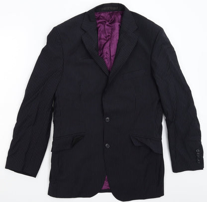 Mens UK Size 38 Marks and Spencer Regular Blue Suit Jacket