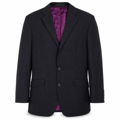 Marks & Spencer Mens Blue Striped  Jacket Suit Jacket Size 38