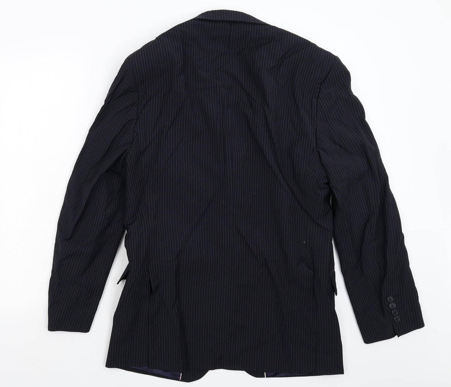 Mens UK Size 38 Marks and Spencer Regular Blue Suit Jacket