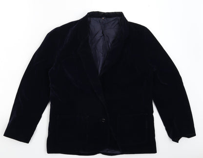 Womens UK Size 16 Preworn Regular Blue Blazer