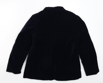 Womens UK Size 16 Preworn Regular Blue Blazer