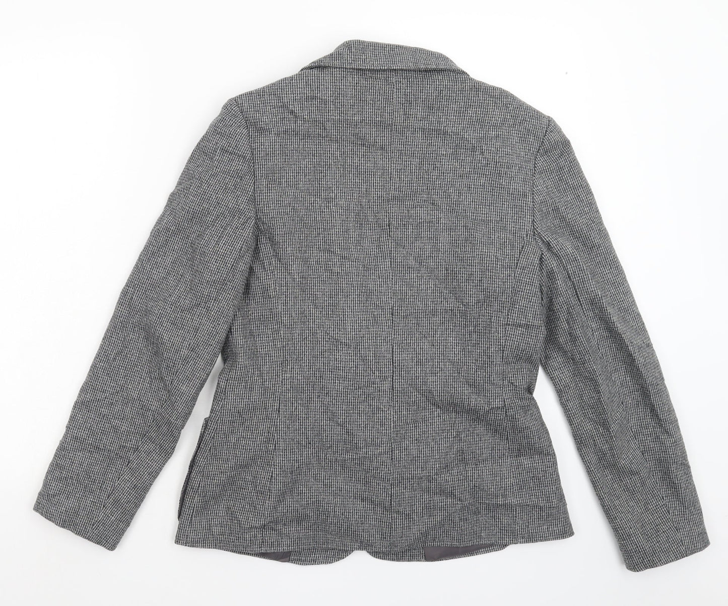 Womens UK Size 12 Preworn Regular Grey Blazer