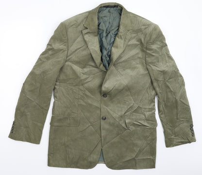 Mens UK Size 40 Marks and Spencer Regular Green Suit Jacket