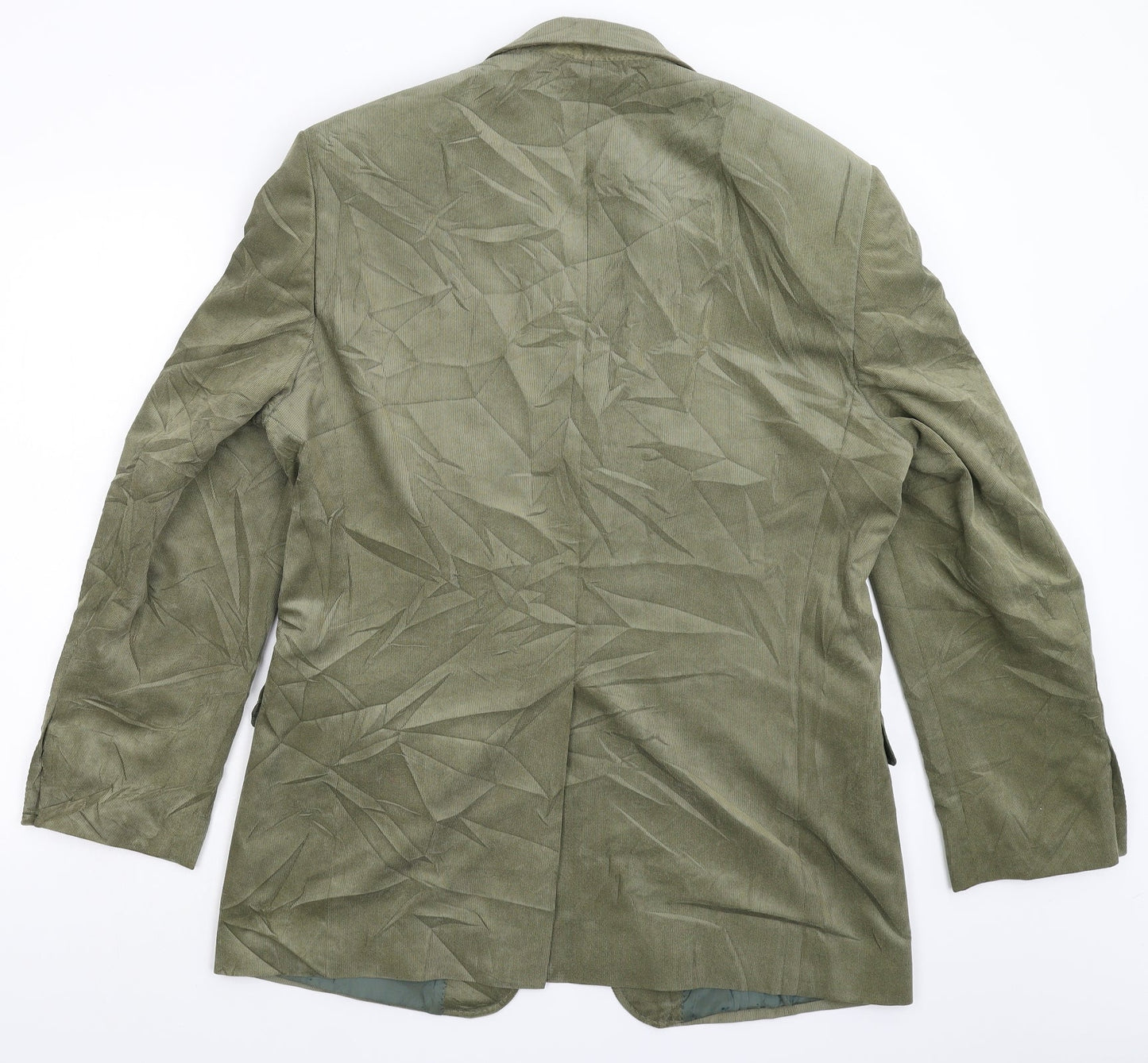 Mens UK Size 40 Marks and Spencer Regular Green Suit Jacket
