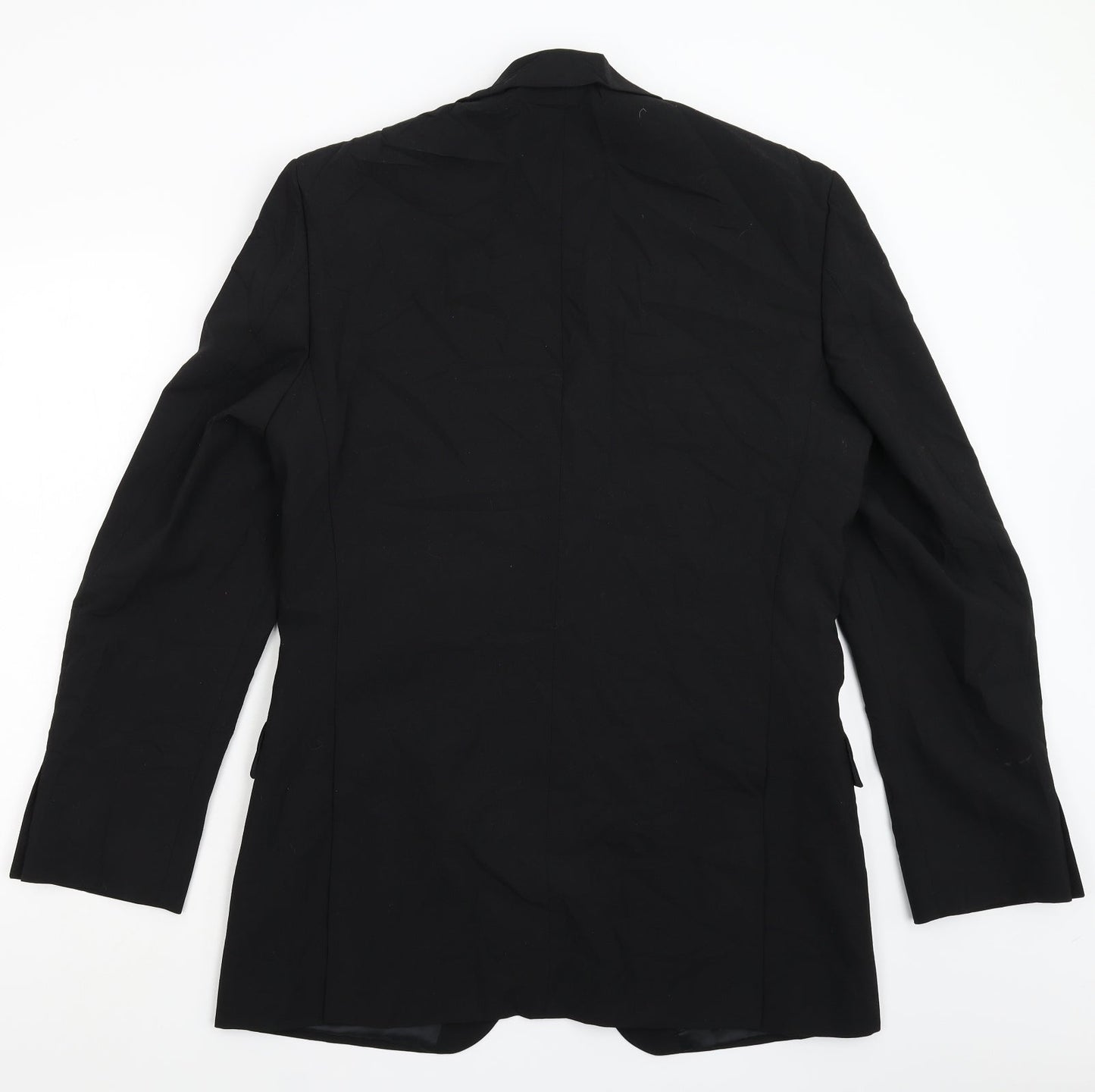 Mens UK Size 40 Karl Jackson Regular Black Suit Jacket