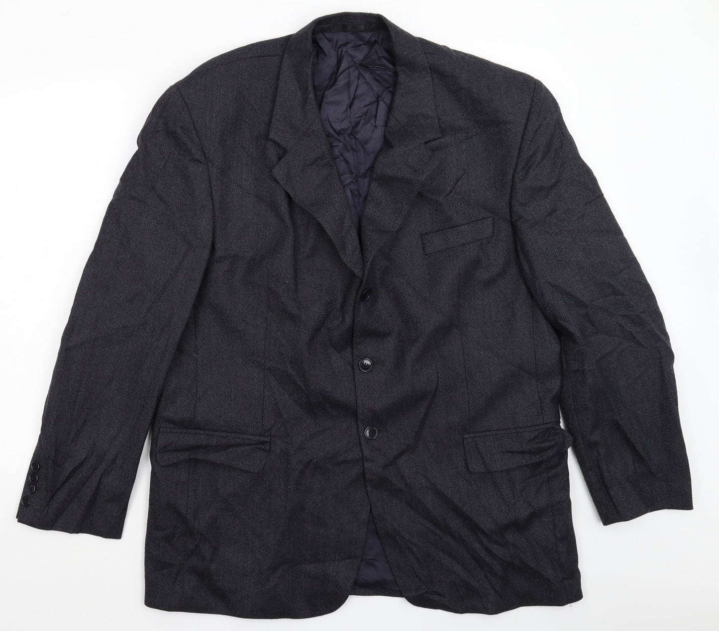 Mens UK Size 44 Nicholas Rowe Regular Grey Suit Jacket