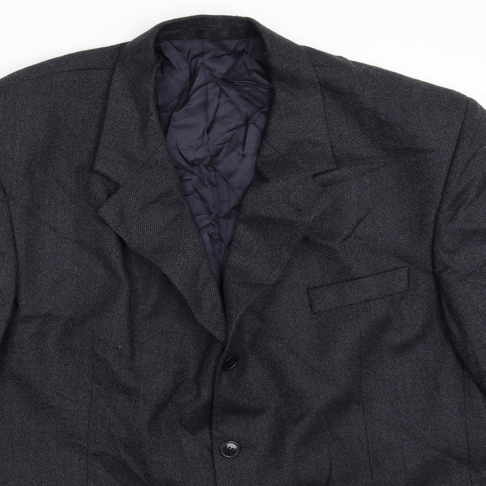 Mens UK Size 44 Nicholas Rowe Regular Grey Suit Jacket