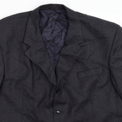 Mens UK Size 44 Nicholas Rowe Regular Grey Suit Jacket