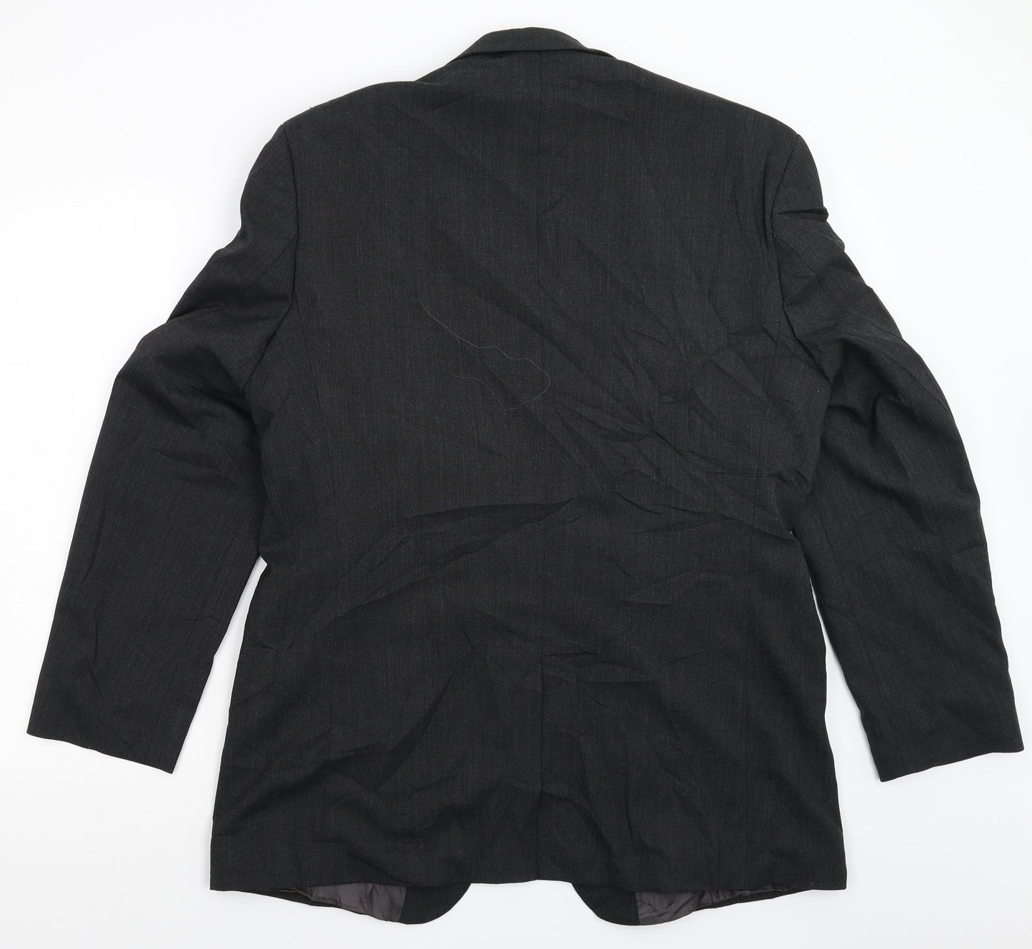 Mens UK Size 42 Karl Jackson Regular Black Suit Jacket