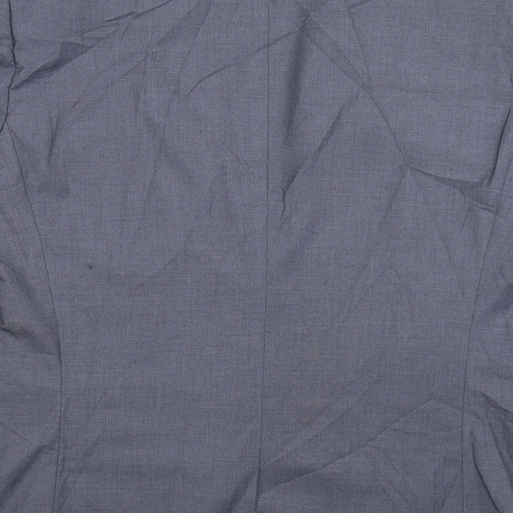 Mens UK Size 44 Karl Jackson Regular Blue Suit Jacket
