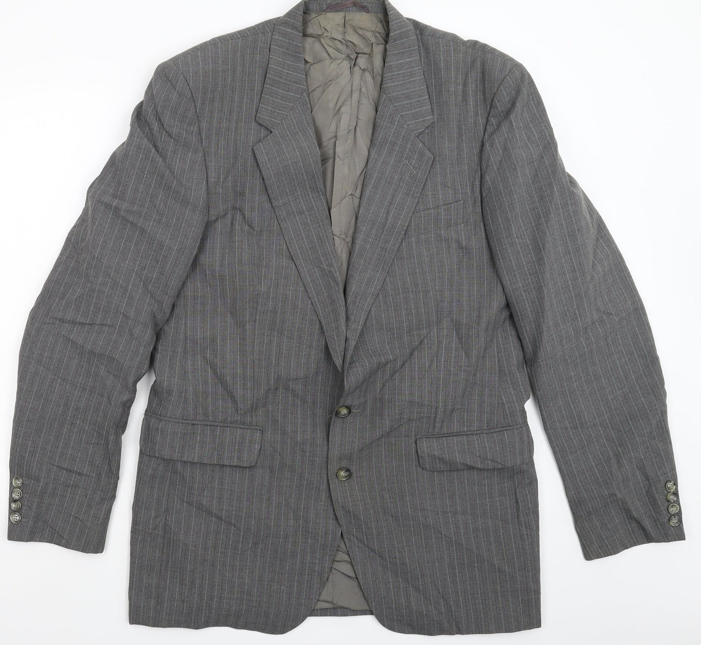 Mens UK Size 40 Mr Harry Regular Grey Suit Jacket