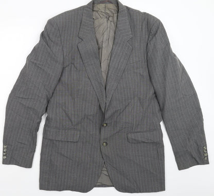 Mens UK Size 40 Mr Harry Regular Grey Suit Jacket