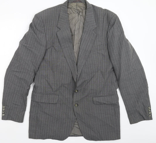 Mens UK Size 40 Mr Harry Regular Grey Suit Jacket