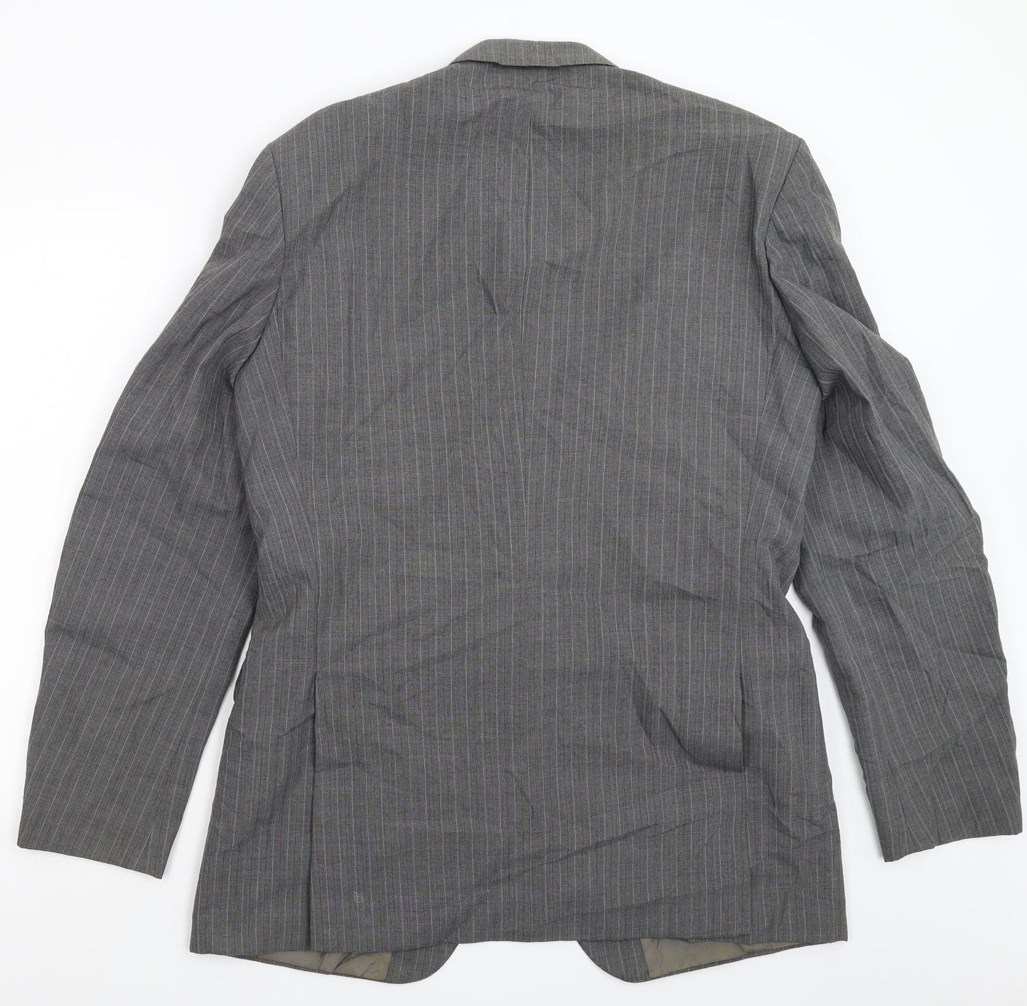 Mens UK Size 40 Mr Harry Regular Grey Suit Jacket