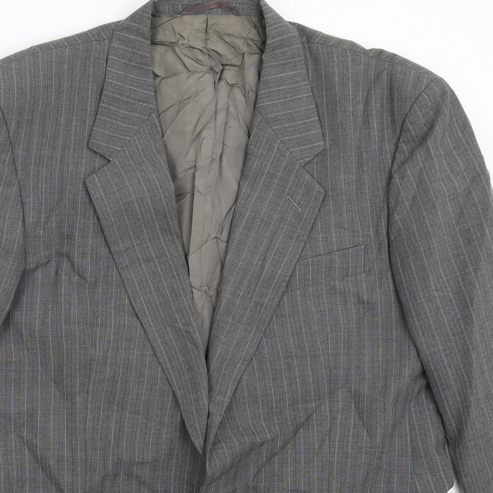 Mens UK Size 40 Mr Harry Regular Grey Suit Jacket