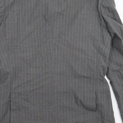 Mens UK Size 40 Mr Harry Regular Grey Suit Jacket