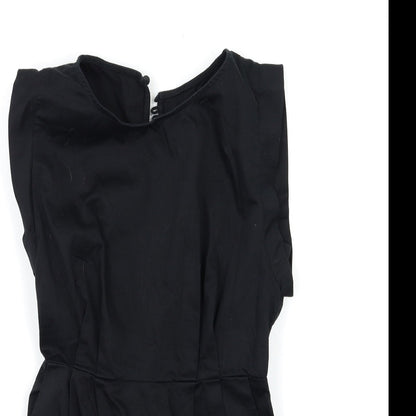 Miss Selfridge Womens Black   Mini  Size 10  - Open Back