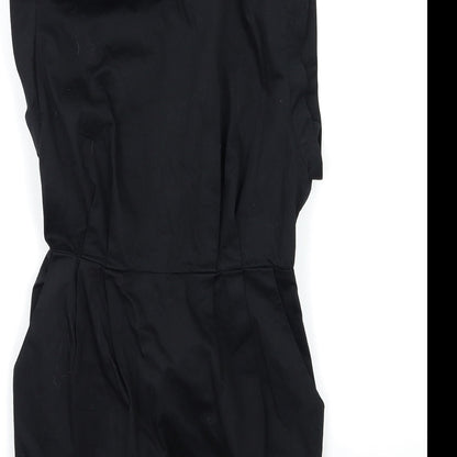Miss Selfridge Womens Black   Mini  Size 10  - Open Back