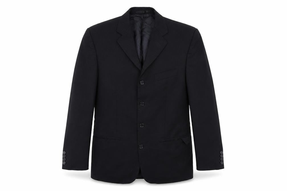 Mens UK Size 38 Johnathan Adams Regular Black Suit Jacket