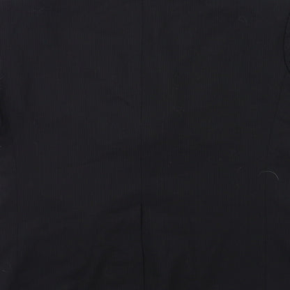 Mens UK Size 38 Johnathan Adams Regular Black Suit Jacket