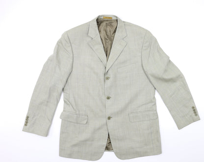 Mens UK Size 42 Marks and Spencer Regular Grey Suit Jacket