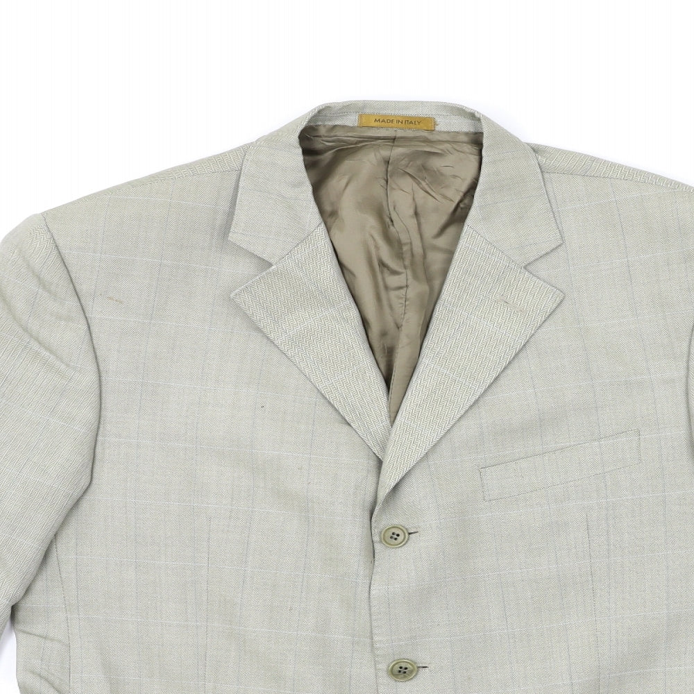 Mens UK Size 42 Marks and Spencer Regular Grey Suit Jacket