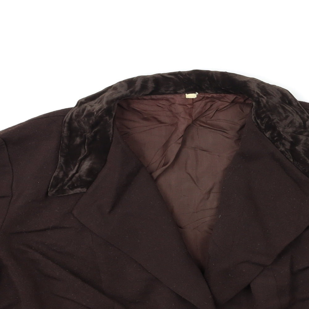 Womens UK Size XL Preworn Brown Jacket