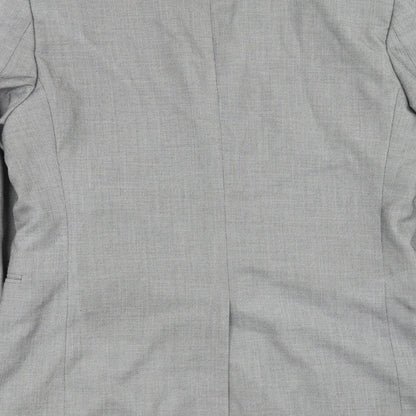 B&W Mens Grey   Jacket Suit Jacket Size 40